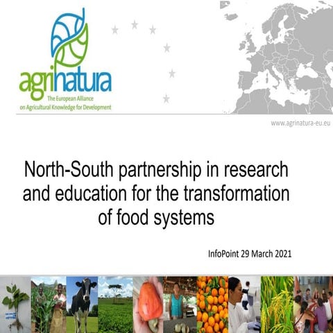  North-South partnership in research and education for the transformation of ...