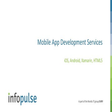 Infopulse Mobile App Development Services