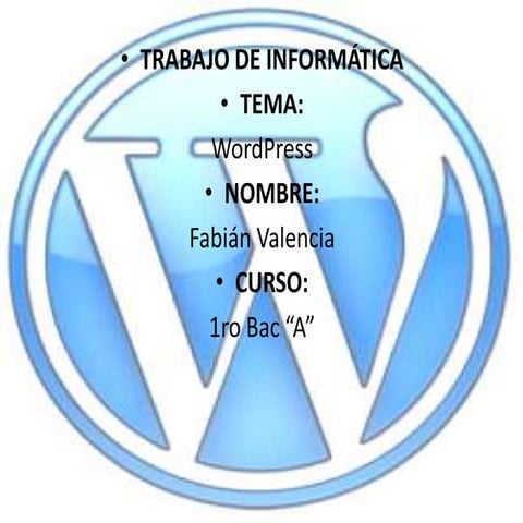 Wordpress y Gestión de Contenidos