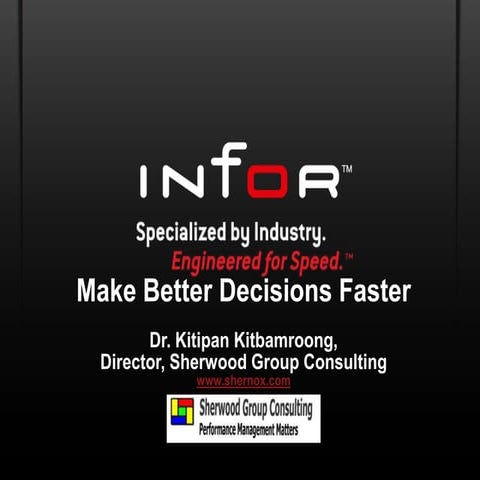 Infor 10 cpm presentation