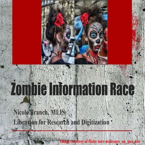Zombie Information Race