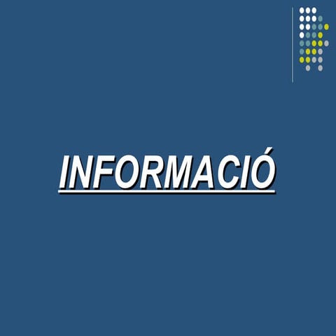 Informació