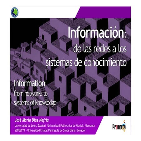 Información entre redes y sistemas de conocimiento