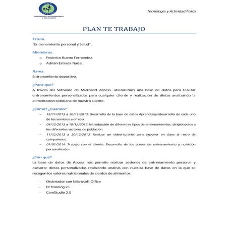 Información de proyecto final TIC