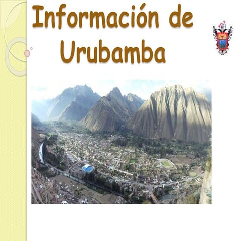 Información de Urubamba