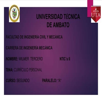 Información personal