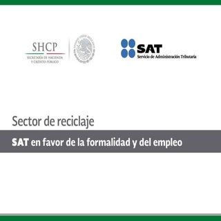 Información sobre el sector de reci...