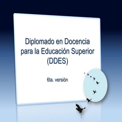Informacion general ddes