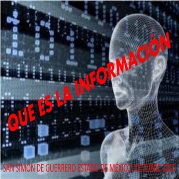 Tipos de informacion | PPT