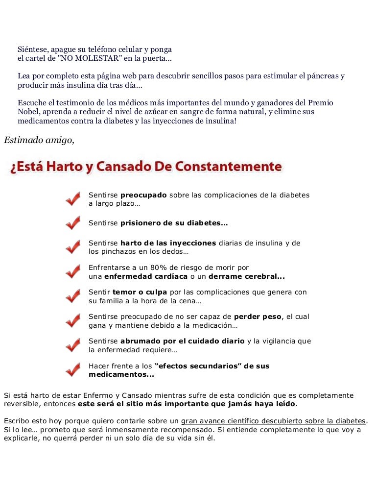 estimular la diabetes contra la diabetes