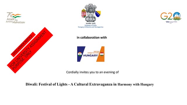 Informal - Indian Protocol  Event in Budapest | International Relations