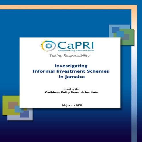 Informal Investment Schemes