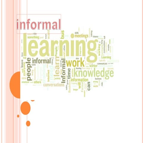 Informal learning | PPTX