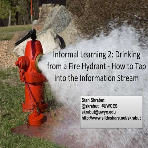 Informal Learning 2: Drinking from a Fire Hydrant - How to Tap into the Infor...