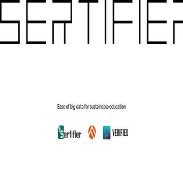 Sertifier Digital Credential Management Software