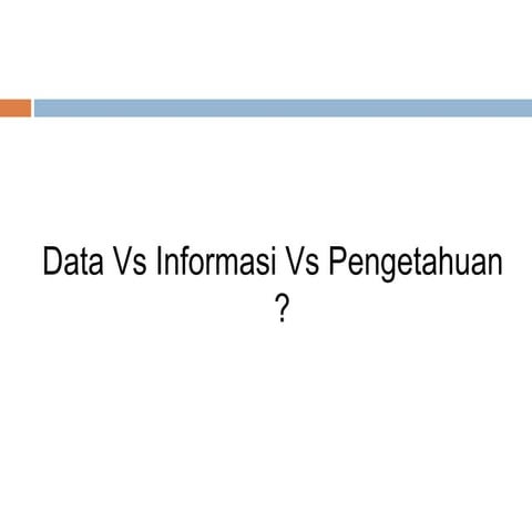 Informasi data