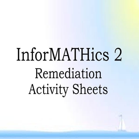 InforMATHics-2.pptx, training and work shop
