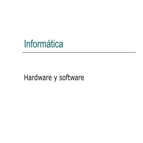 informatica.
