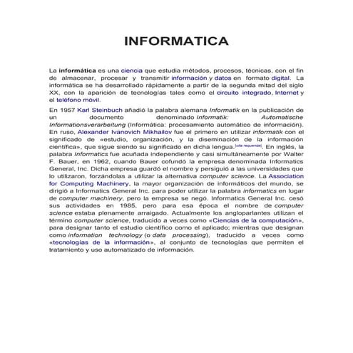 Informatica