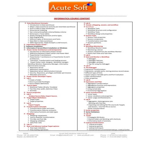 informatica 9.5 online training| informatica training online ...