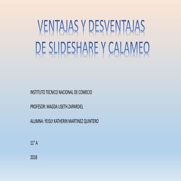 Diferencias entre calaméo, slideshare y scribd | DOCX