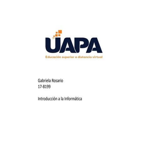 Tp n° 1 informatica . | PPTX