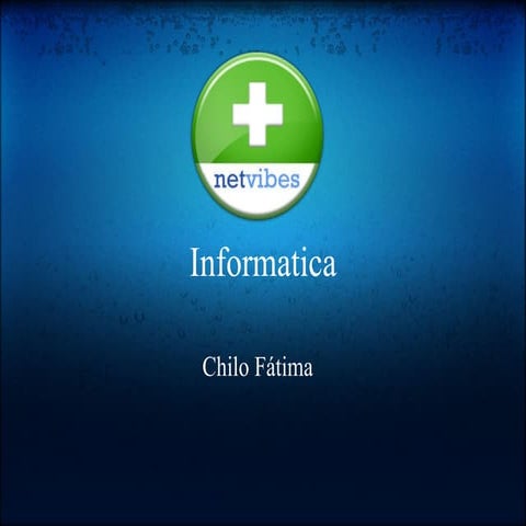 Informatica netvibes