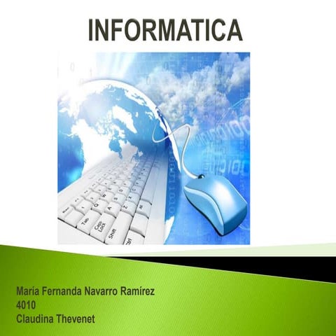 Antecedentes de la informática proyecto | PPTX