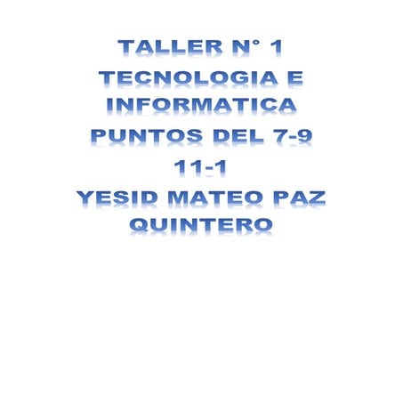 Informatica taller-1