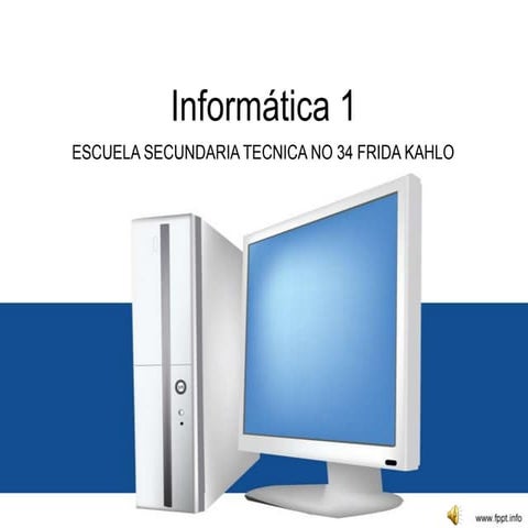 Informatica 1 | PPTX