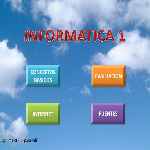 Informatica 1 (formacion para docentes)