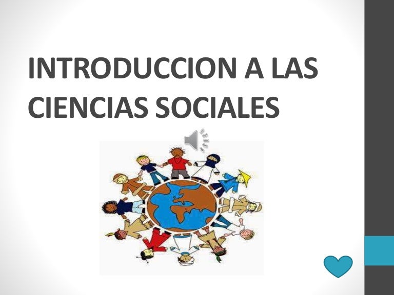 INTRODUCCION A LAS CIENCIAS SOCIALES