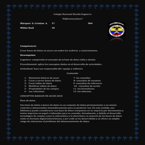 Informatica 1 trabajo 3 periodo