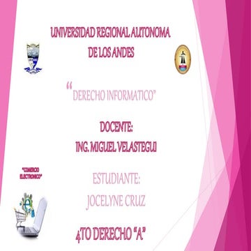 DERECHO Informático  26 junio 2016