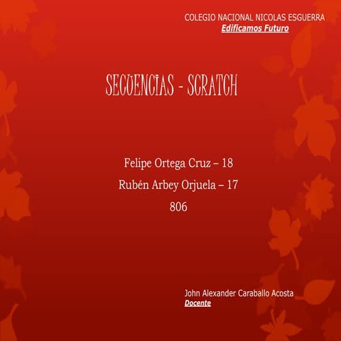 Secuencias - Scrach