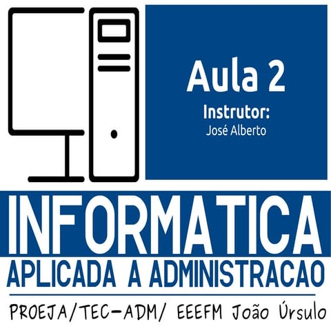 Informatica aplicada à administração - aula2