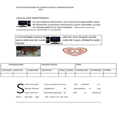 Informatica aplicda 1 tarea