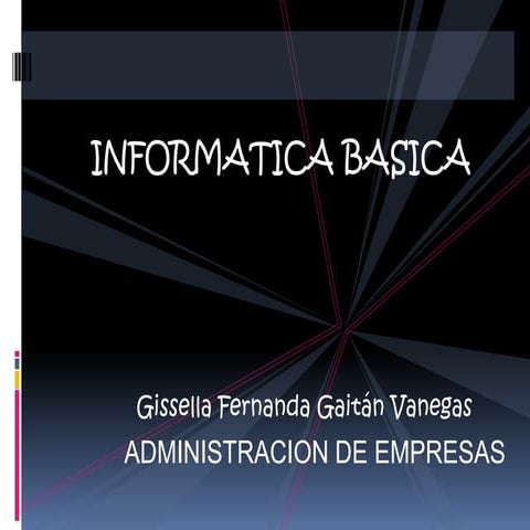 Informatica basica | PPTX