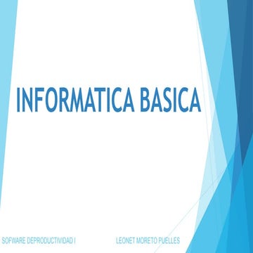 Informatica basica | PPTX | Computer Peripherals | Computing