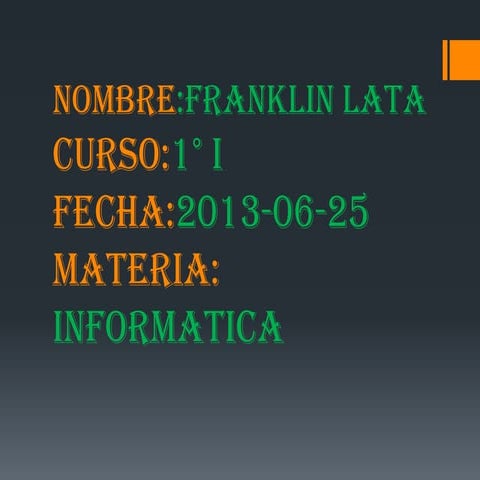Informatica deber