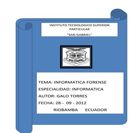 Informatica forense