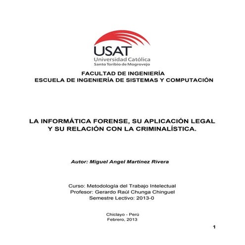Informatica forense | PDF