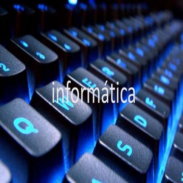QUE ES LA INFORMÁTICA?
