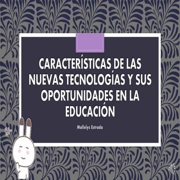 TECNOLOGIA Y EDUCACION 