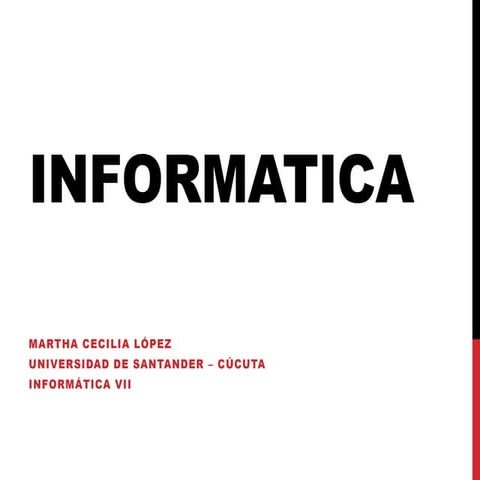 Temas de informatica. | PPTX