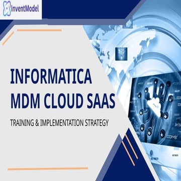 Informatica MDM Cloud SaaS Training with Real Projects [2025]