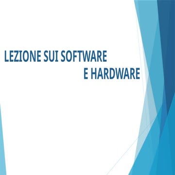 Informatica Software.pptx questo powerpoint parla dell'informatica | PPTX