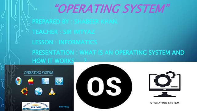 Operating system | PPTX