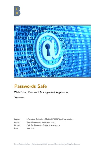 Passwords Safe