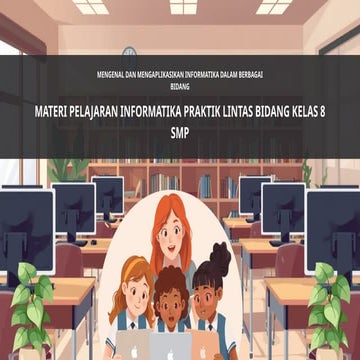 DAMPAK SOSIAL MAPEL INFORMATIKA - SEMESTER 2 | PPTX